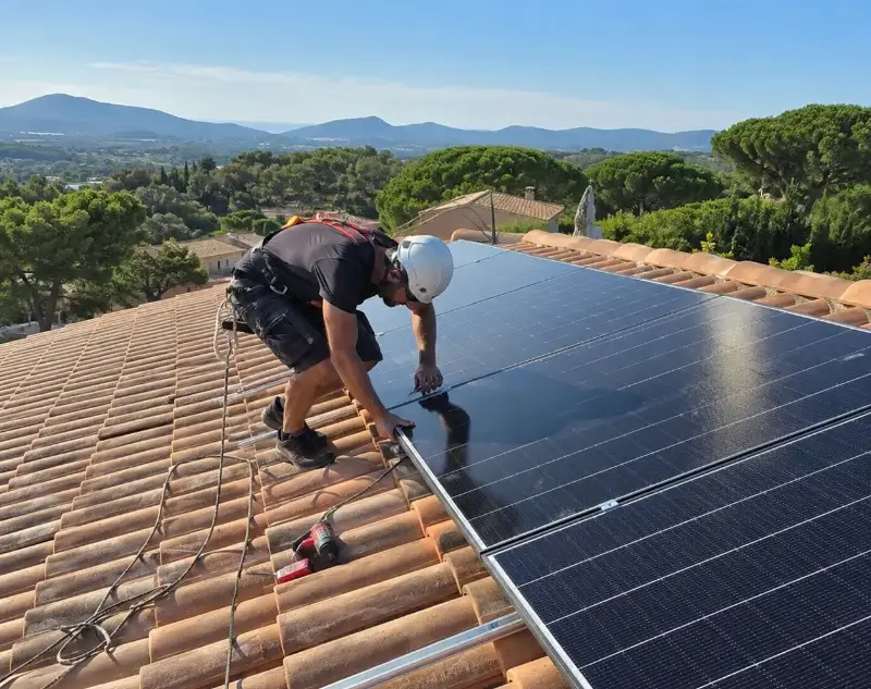 Installateur panneaux solaires Montfort-sur-Argens — pose photovoltaïque sur toiture